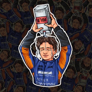Lando Norris Computer Decal