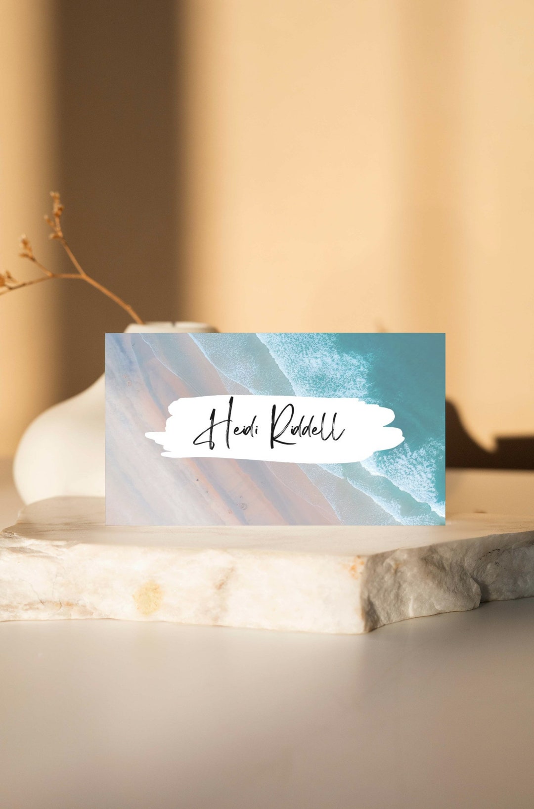 Business Card Template, Editable Business Card, Printable Business Card