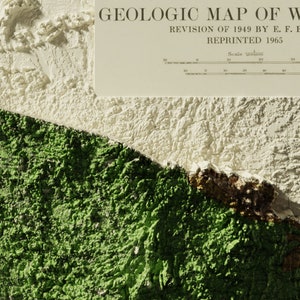 1965 Geologic Map of Wisconsin - Etsy