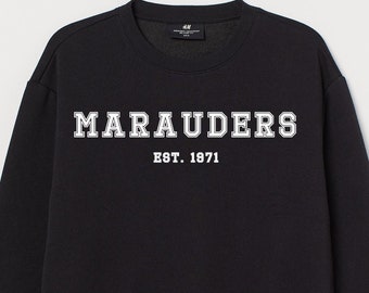 Marauders – Wizard Inspired Hoodie, Sweatshirt or T-Shirt – Fantasy Clothing Gift