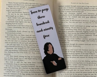 Severus Bookmark – Wizard Inspired Bookmark – Magical Fantasy Gift