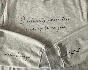 Up to no good – Wizard Inspired Hoodie, Sweatshirt or T-Shirt – Fantasy Clothing Gift