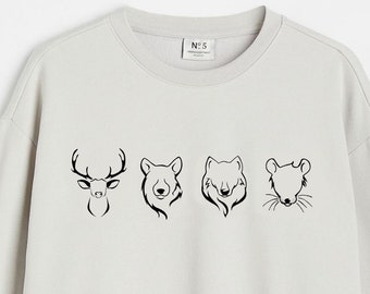 Marauders Animagus – Wizard Inspired Hoodie, Sweatshirt or T-Shirt – Fantasy Clothing Gift