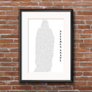 Severus Quotes - Digital Prints