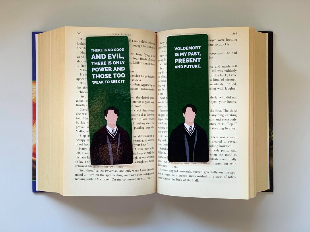 Tom Riddle Bookmarks Tom Bookmarks – Wizard Inspired Bookmark – Magical Fantasy Gift - Etsy