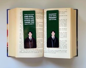 Marcapáginas Tom – Marcapáginas inspirado en un mago – Regalo de fantasía mágica