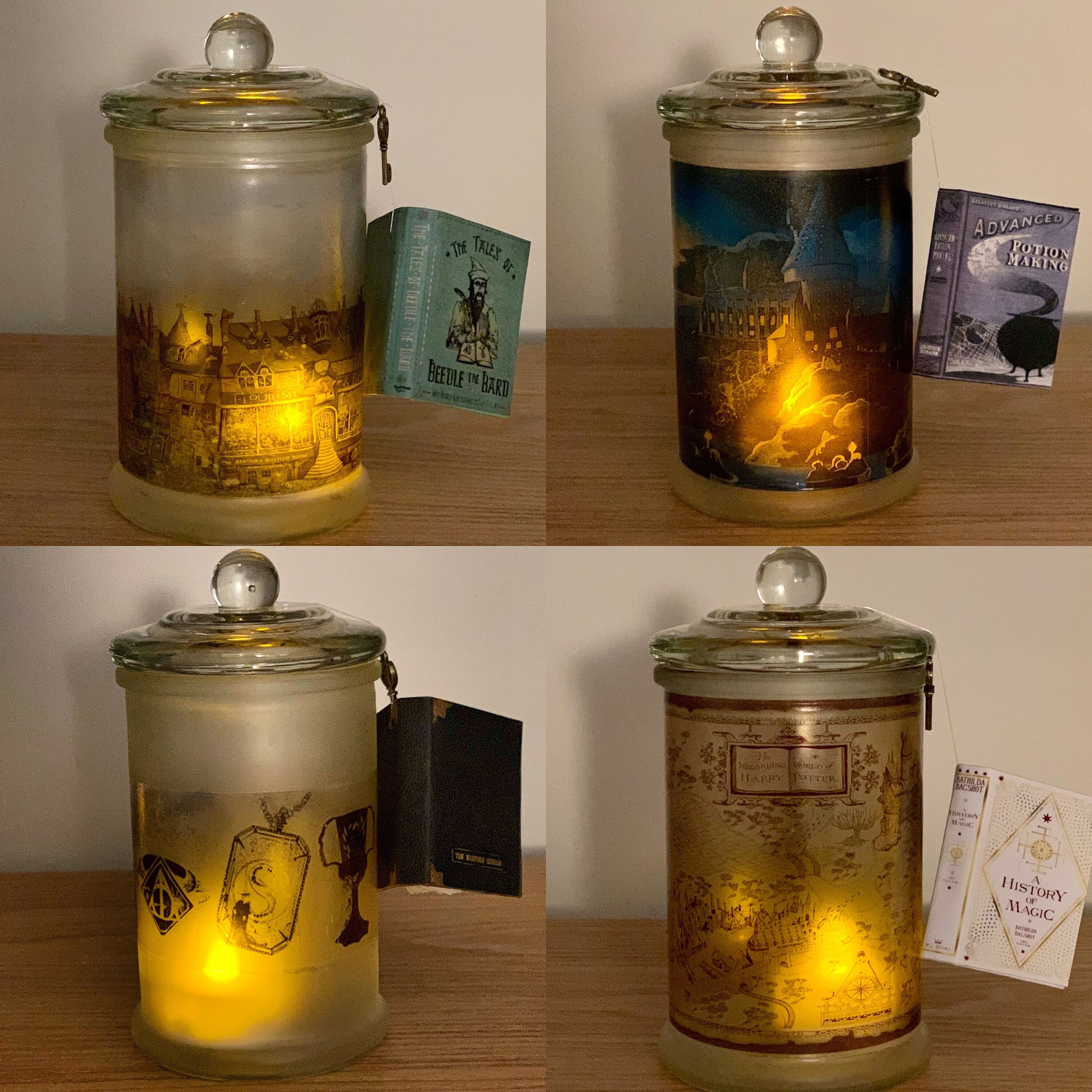 Harry Potter Inspired Candle Holders Etsy