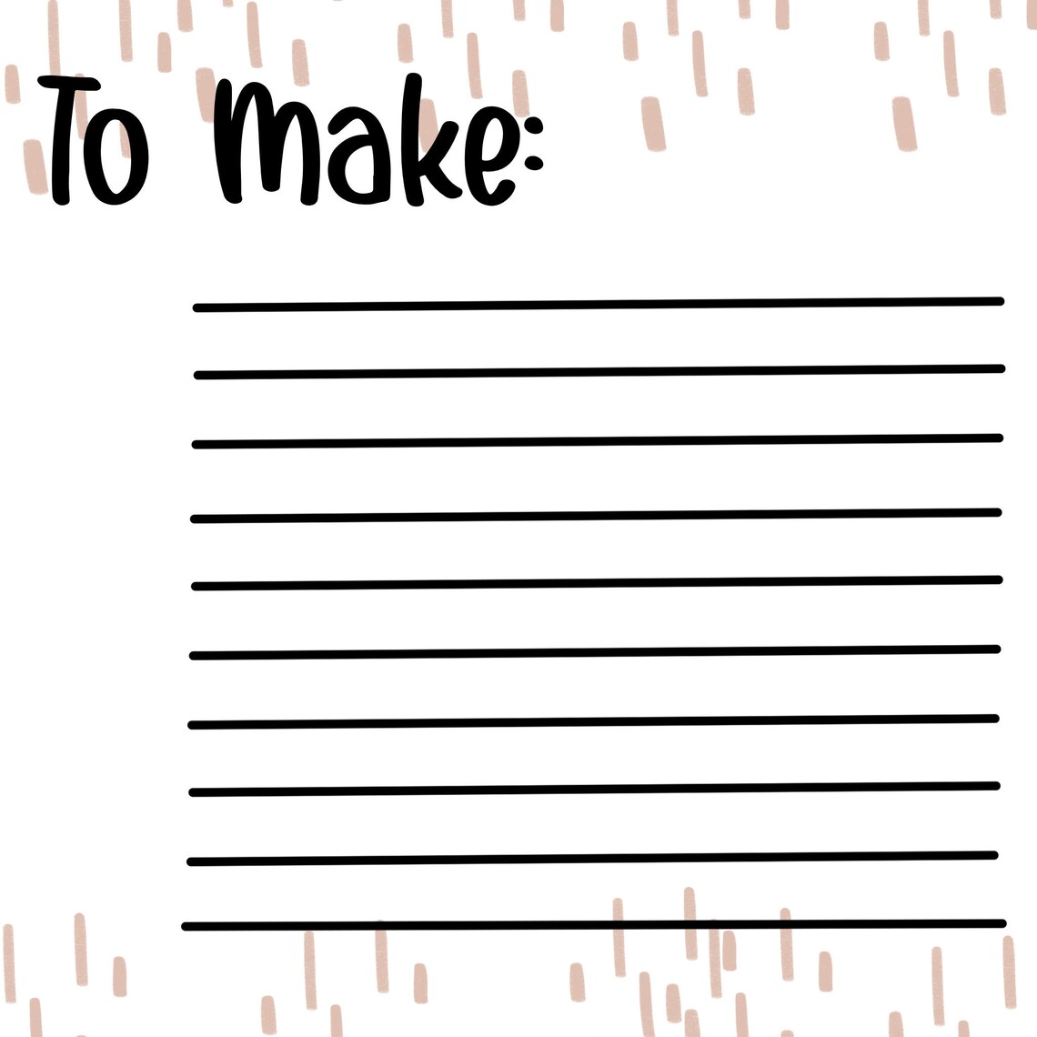 To Make Notepad Sheets / post it note size / 3x3 inches / Etsy