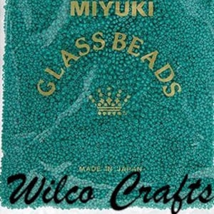 Miyuki Seed Beads 11/0 - Turquoise Green Opaque - 0412, 5.2g or 20g
