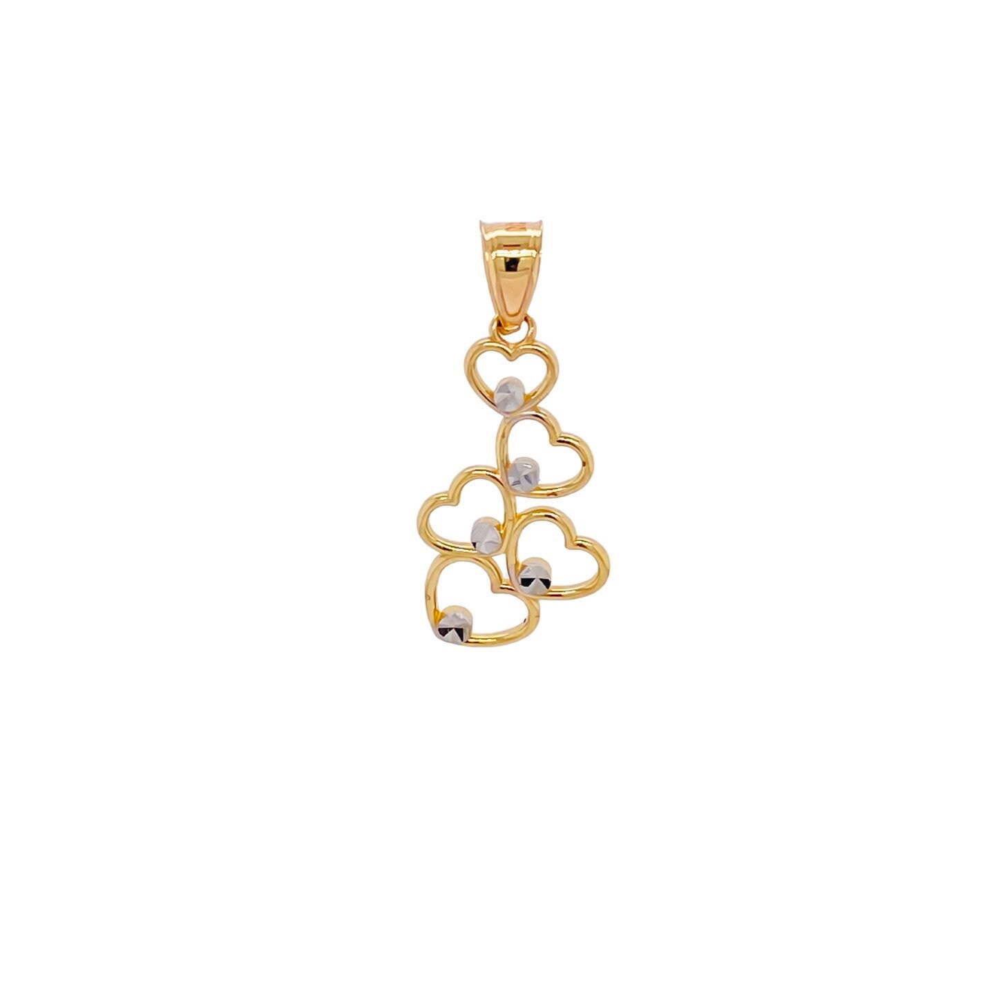 Heart Shaped Gold Pendant