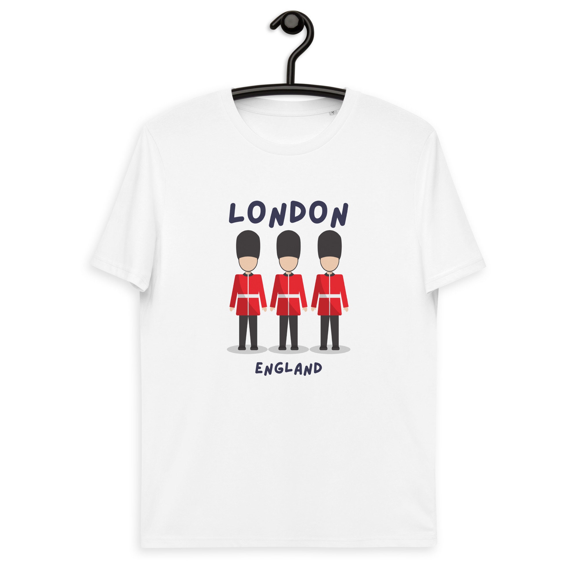 Discover London England - Royal Guard - Unisex organic cotton t-shirt