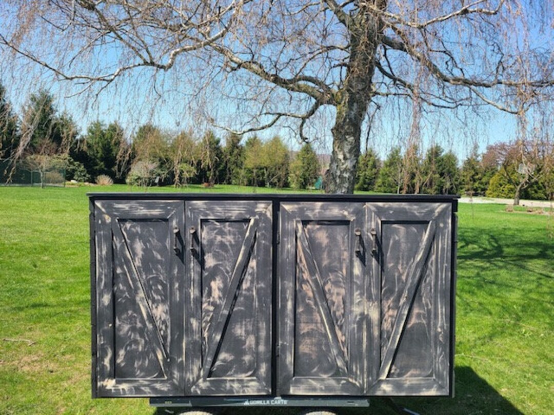 Reclaimed Wood Liquor Console