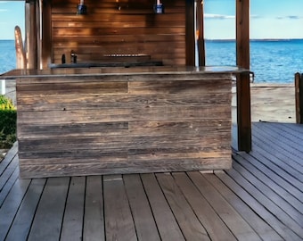 Rustic Wood Bar-Custom Bar-Barnwood