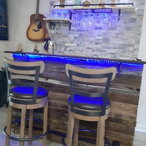 Reclaimed Wood Bar-Man Cave Bar-Game Room Bar-Indoor or outdoor use-Gifts For Him-Home Decor-Handmade Furniture-bar-indoor bar-wood bar