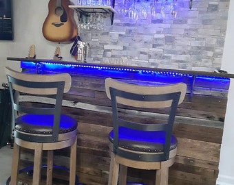 Reclaimed Wood Bar-Man Cave Bar-Game Room Bar-Indoor or outdoor use-Gifts For Him-Home Decor-Handmade Furniture-bar-indoor bar-wood bar