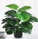 Artificial Plants, Green Palm Leaves, Home Garden Living Room Bedroom Balcony Decoration, Tropical, Plastic Fake Plant 