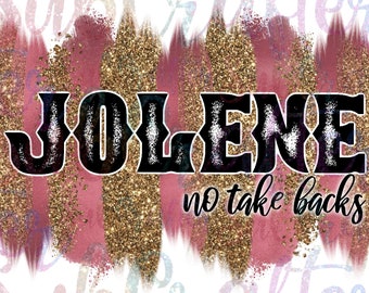Jolene, sin tomar backs DIGITAL DOWNLOAD Dolly Parton, PNG imagen 600 dpi