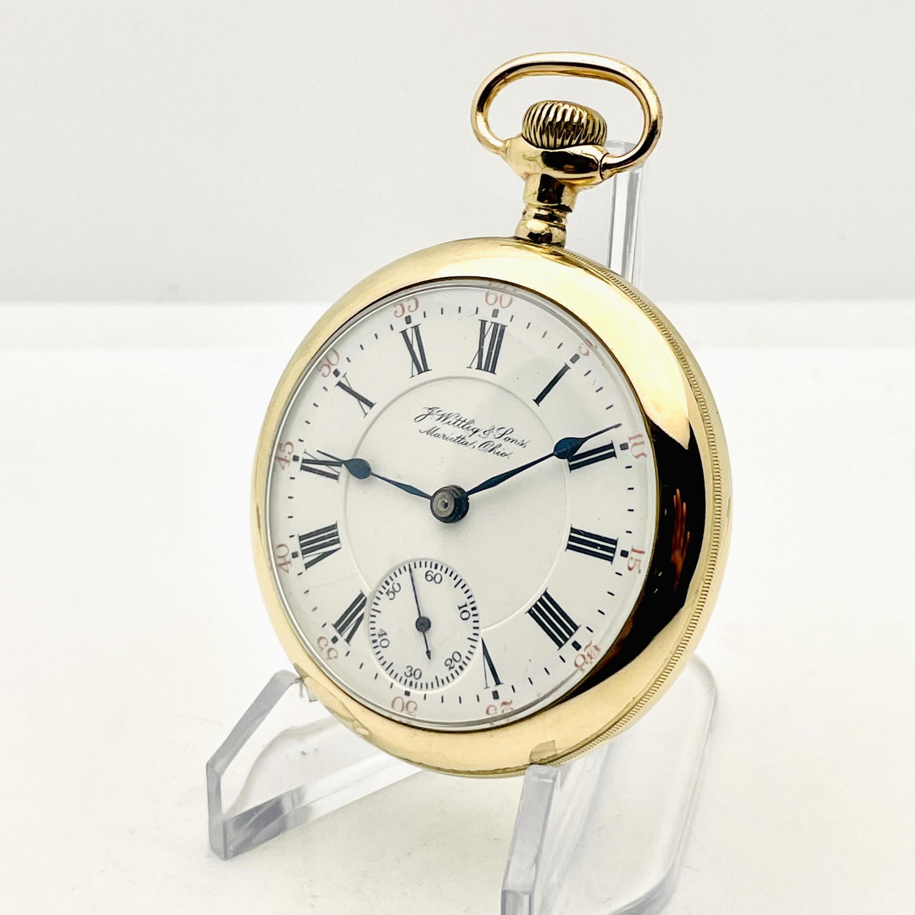 Vintage Pocket Watch-hamilton RR Grade, 18s. Circa 1905  display picture 1