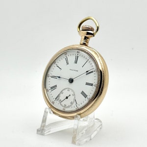Vintage Pocket Watch-Waltham,17 Jewel, 16s, Circa 1903, Gold-Filled Hinged Philadelphia Case. Runs very well! Great gift.