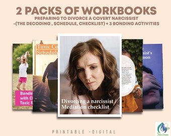 Divorcing The Narcissist and Co-parenting Workbooks