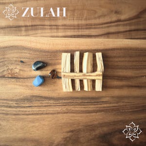 Bâtonnets de Palo Santo de source éthique : nettoyage naturel et méditation