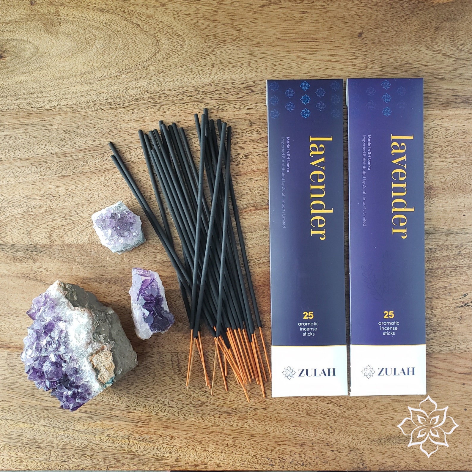 Lavender Incense Sticks 25 sticks Stress Anxiety Etsy