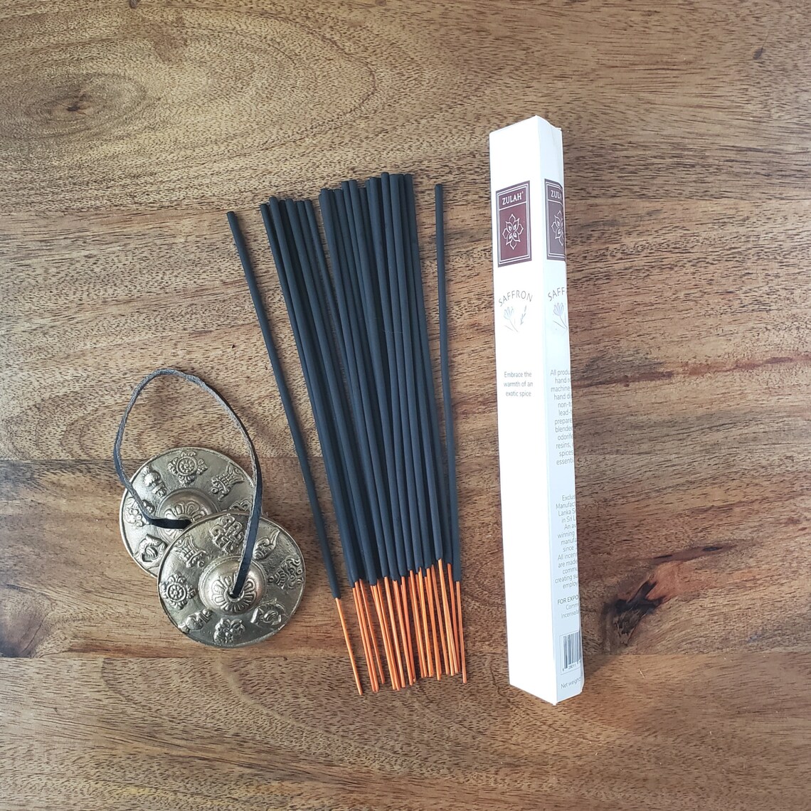 Saffron Incense Sticks 25 sticks NonToxic Vegan Etsy