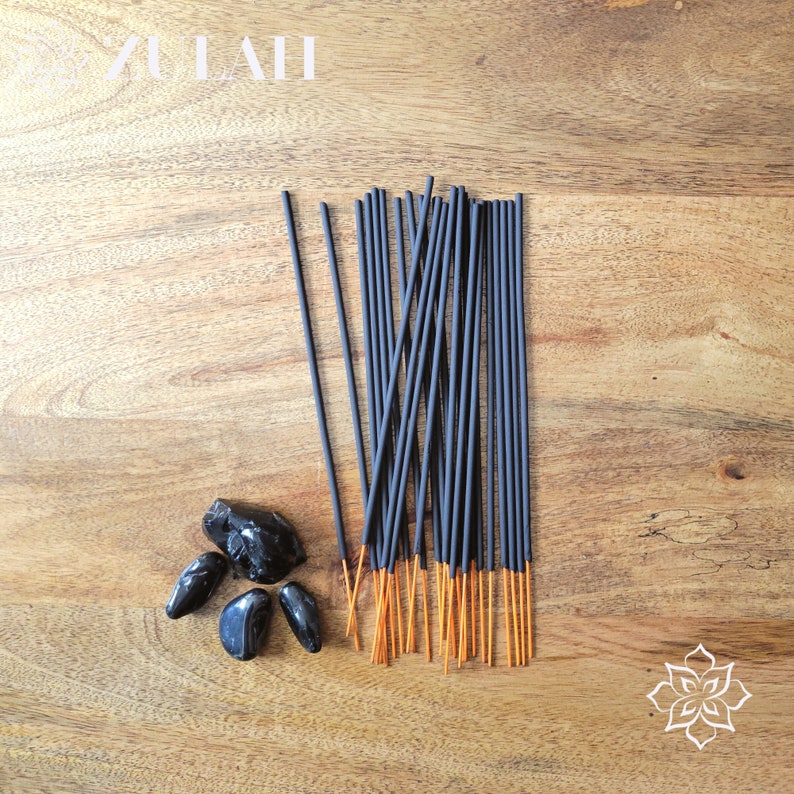 Sandalwood Incense Sticks, 25 sticks, Cleansing, Manifesting, Meditation, Yoga, Reduce Stress and Anxiety, Spiritual Insense Insence Encens image 2