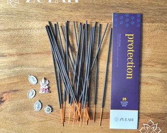 Protection Incense Sticks, 25 sticks, Meditation, Home Clearing, Cleansing, Energy Clean Wiccan Yoga Peace Encens Insense Insence Inscent