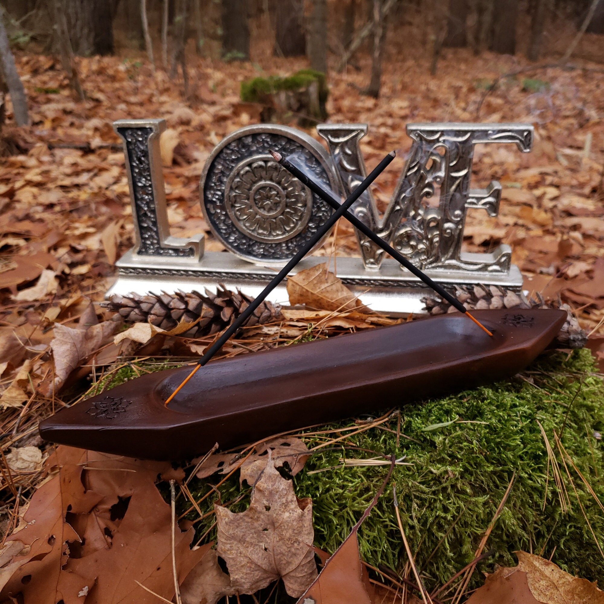 Sandalwood Incense Sticks 25 Sticks Cleansing Manifesting Etsy Canada