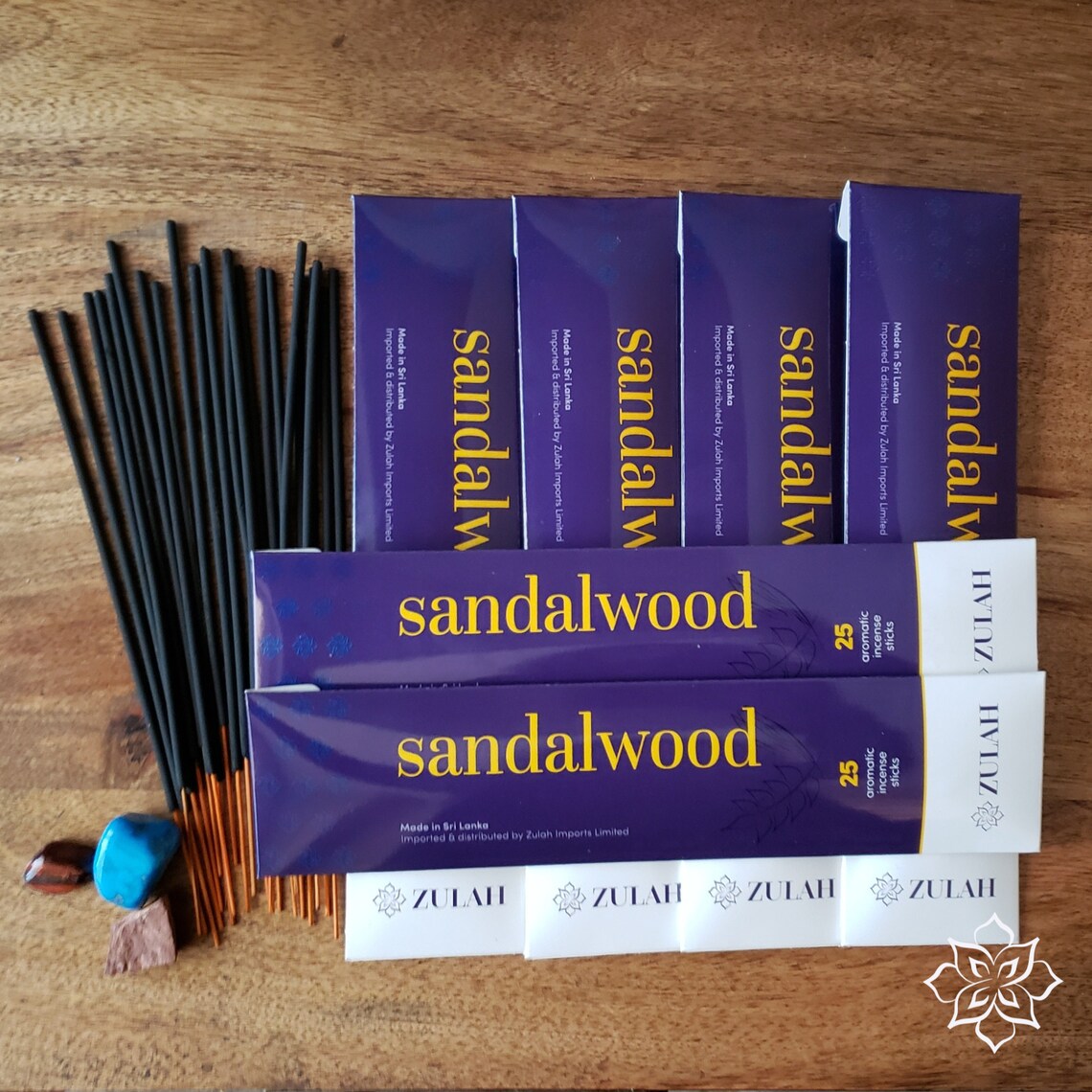 Sandalwood Incense Sticks 25 sticks Cleansing Manifesting Etsy