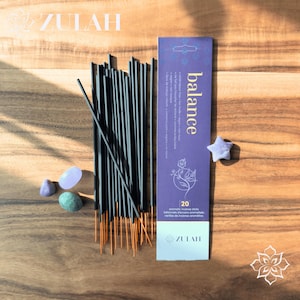 Chakra Healing Incense Sticks: Grounding, Vegan, Non-Toxic - 20 Pack