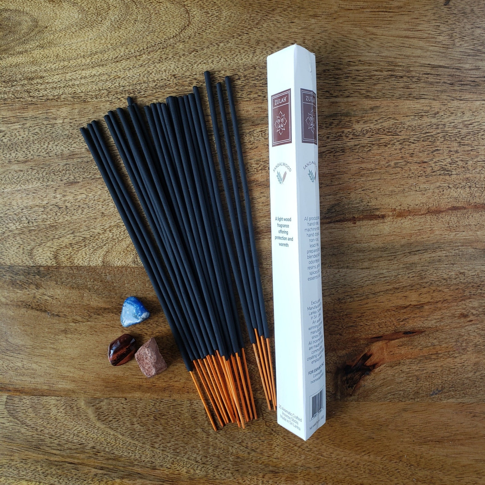 Sandalwood Incense Sticks 25 sticks NonToxic Vegan Etsy