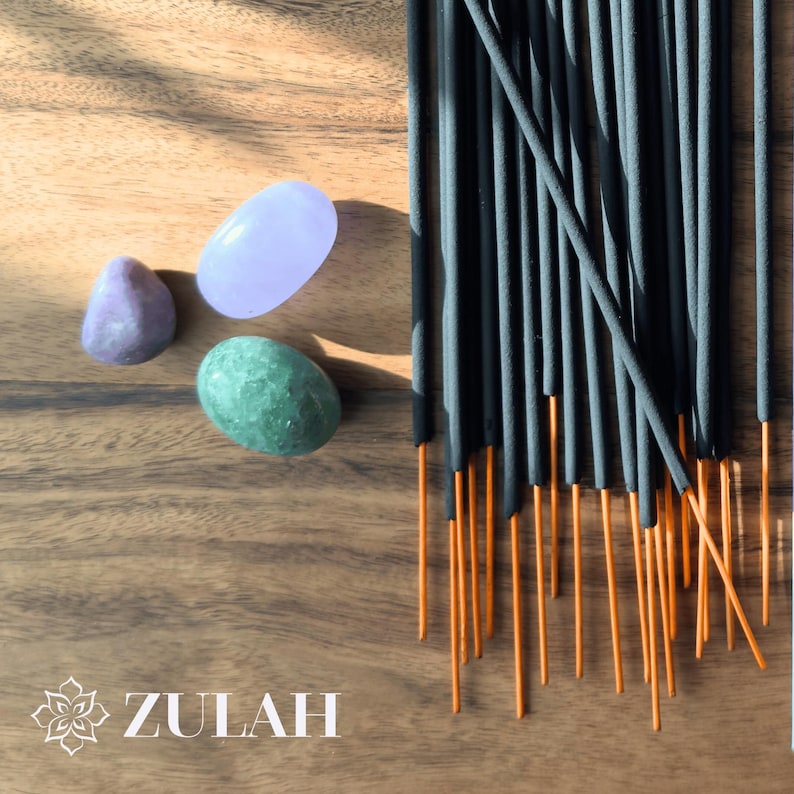 Chakra Healing Incense Sticks: Grounding, Vegan, Non-Toxic - 20 Pack image 2