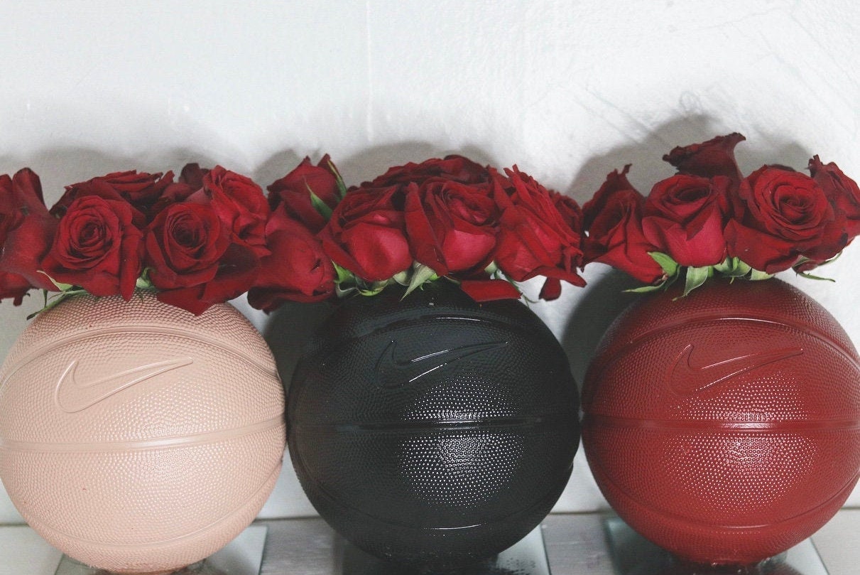 Nike Basketball Vase Etsy