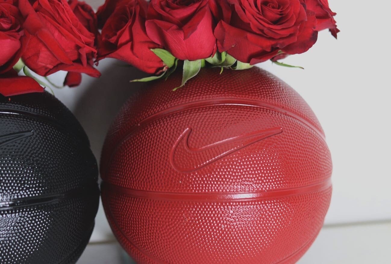 Nike Basketball Vase Etsy