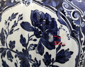 デルフトブルーの大型ジンジャージャー:ロイヤルスフィンクスの デルフトブルーの大型ジンジャージャー:ロイヤルスフィンクスの