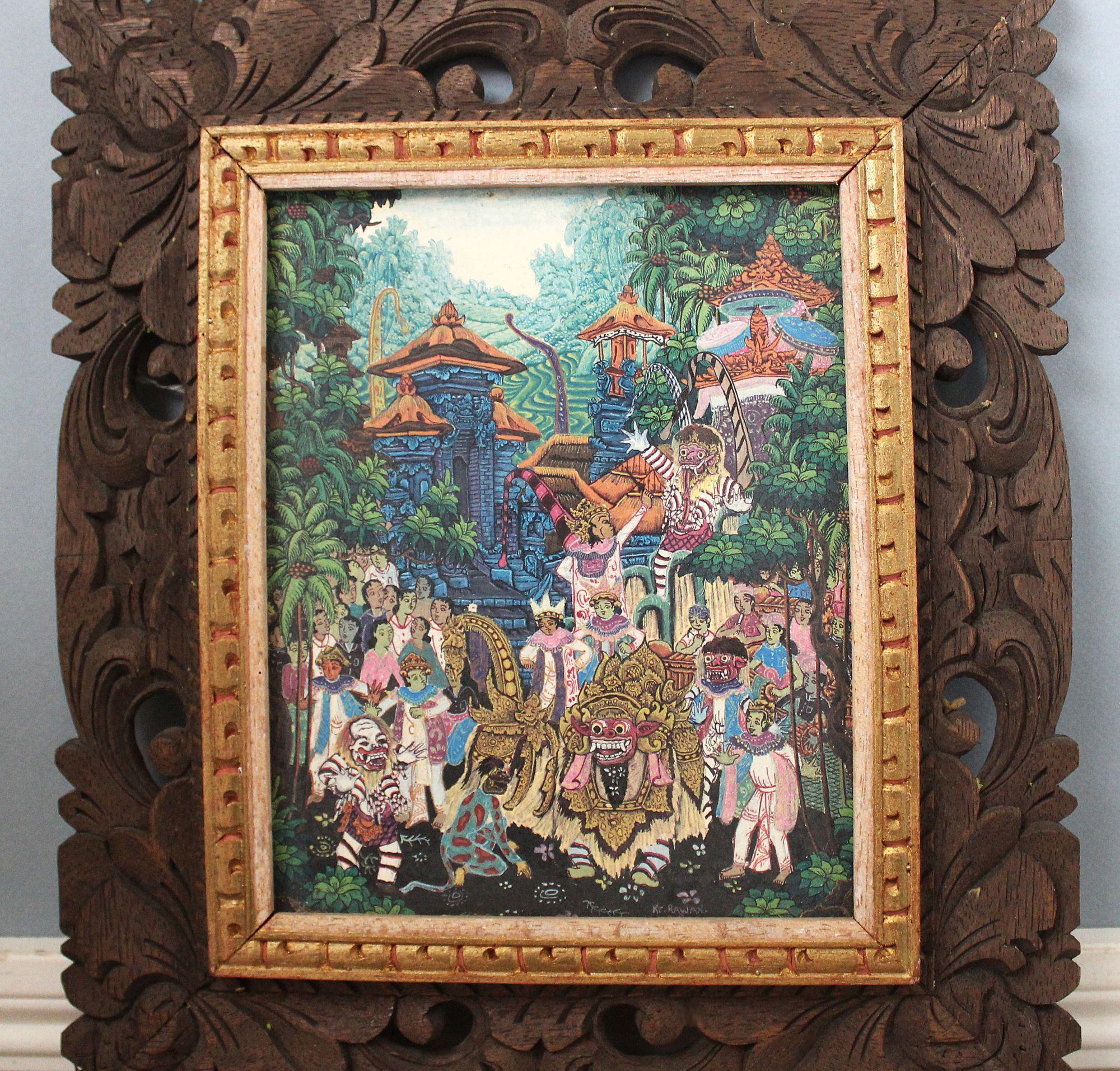 Indonesian Landscape Painting - Etsy