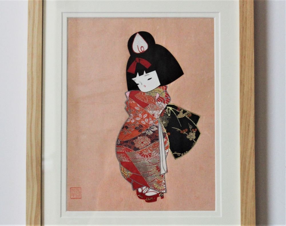 Japanese ladies in traditional clothing For sale as Framed Prints, Photos,  Wall Art and Photo Gifts