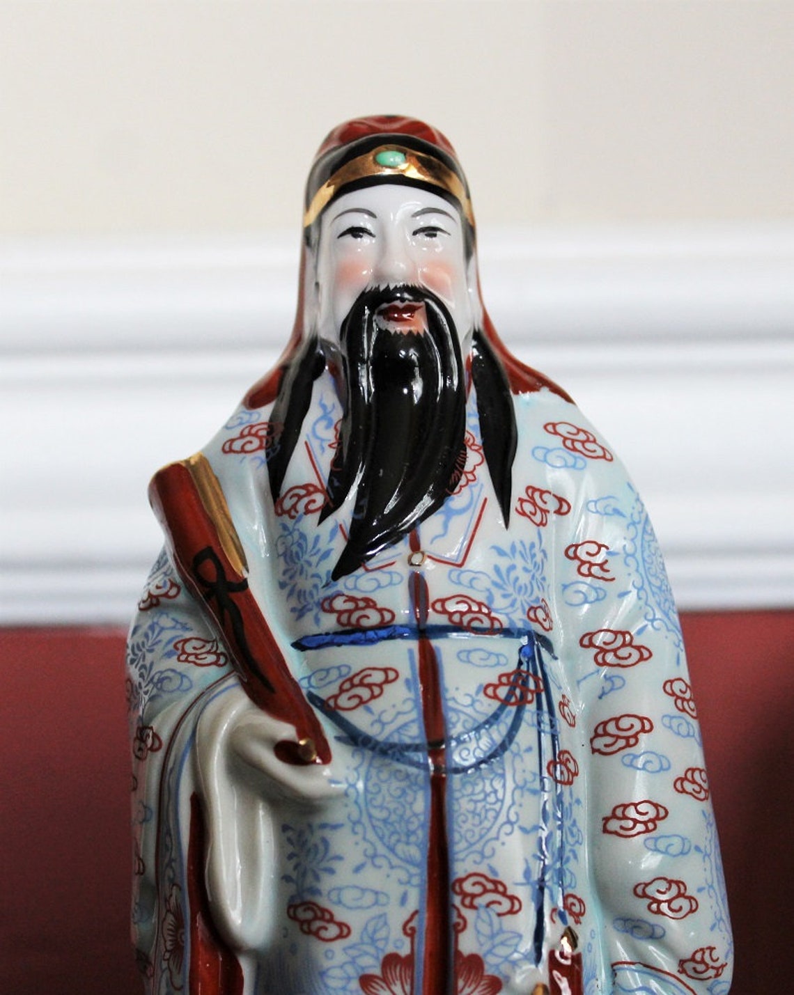 Chinese Deity Statues Set of 3 Gods Immortal Figurines Lucky Etsy