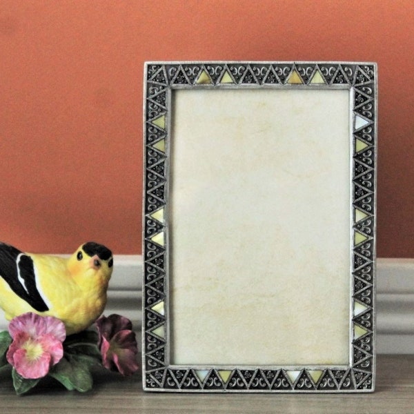 Mother of Pearl Picture Frame 4x6 Etsy