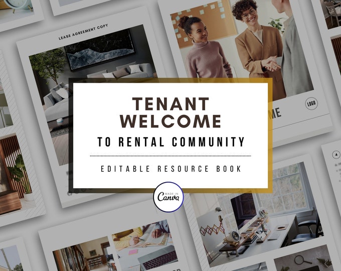 NEW RESIDENT Letter Template, New Tenant Letter, New