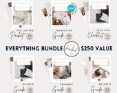 Real Estate Marketing Bundle: Realtor Templates & Social Media (Canva Editable, Digital Download)