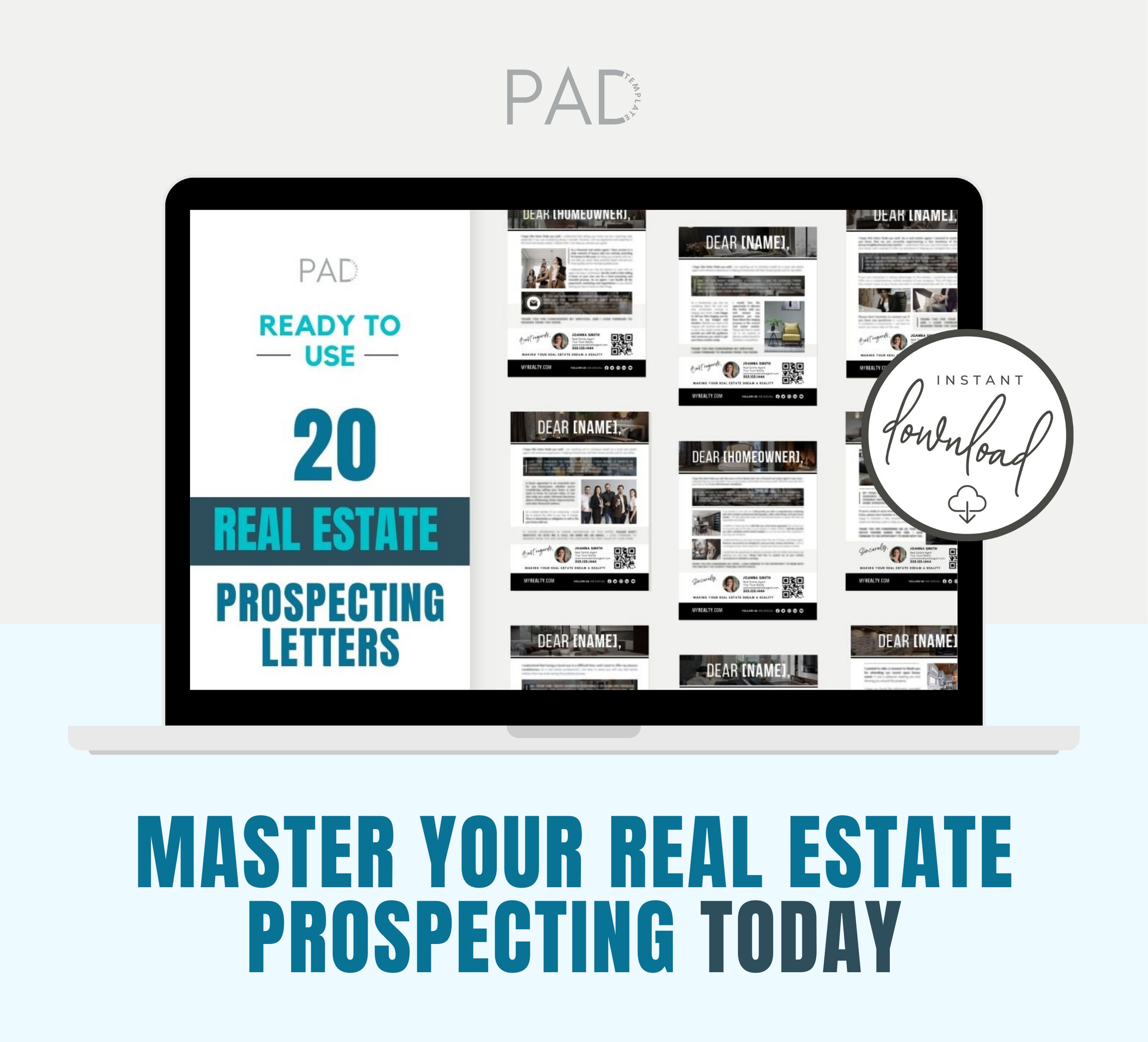 Prospecting Letters For Rentals Ultimate BUNDLE Real Estate Prospecting Letters Realtor Farming Kit ...