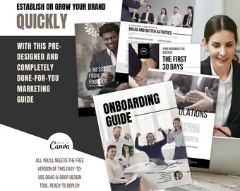 Real Estate Realtor Onboarding Guide: Recruiting Template (CANVA Editable)