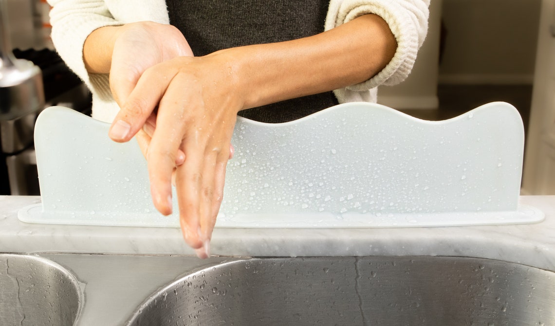 Sink Splash Guard Made of Food Grade Premium Silicone for Etsy