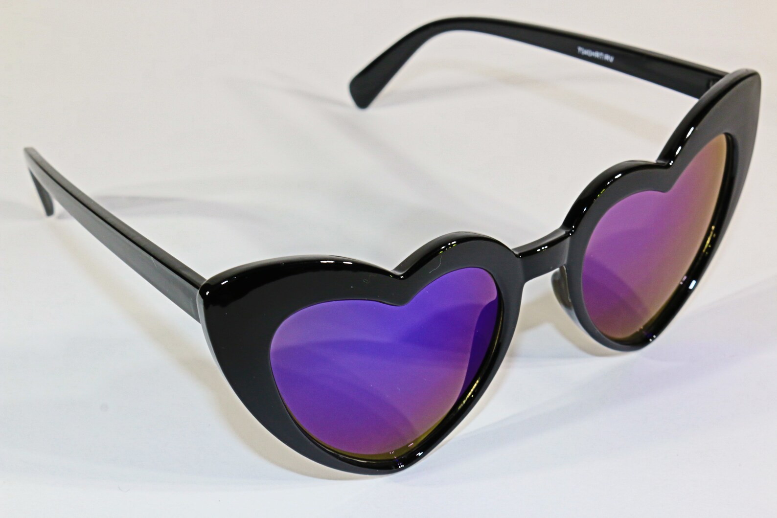Heart Sunglasses Mirror Heart Sunglasses Oversized Heart Etsy