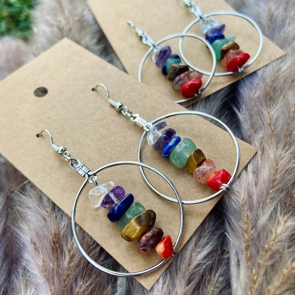 Chakra Earrings Etsy