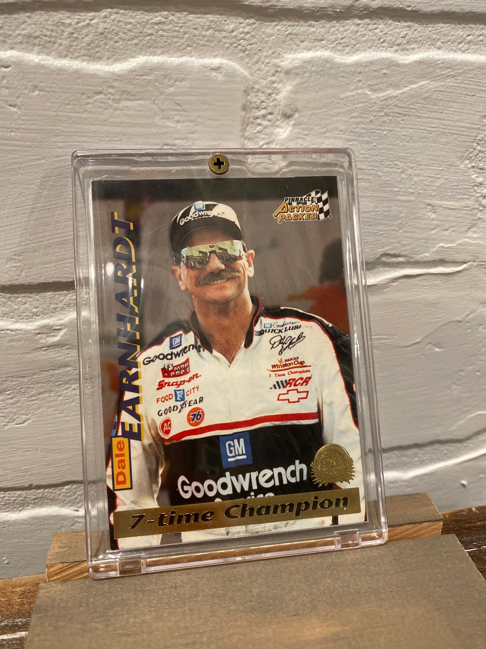 Dale Earnhardt 1996 Action Packed Pinnacle 7 time Champ | Etsy