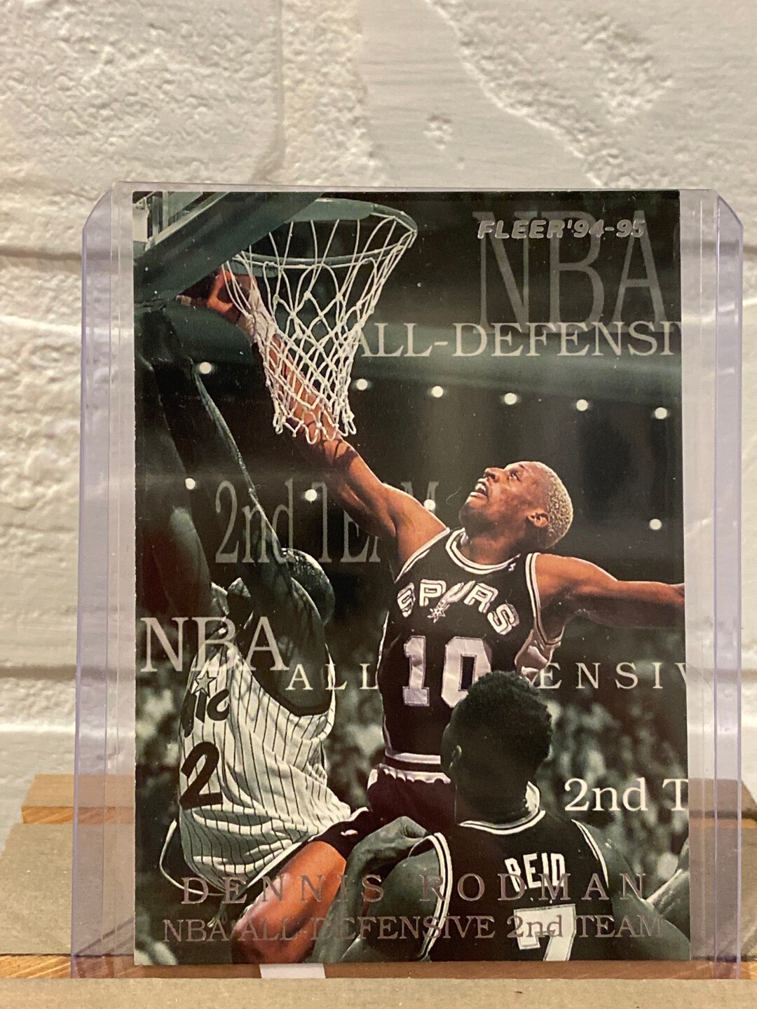Dennis Rodman 1994-1995 Fleer Basketball Card 9 of 10 - Etsy Finland